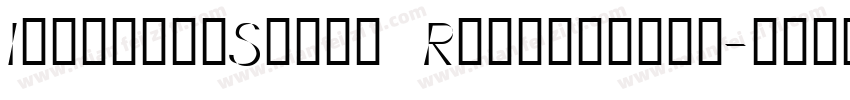 IllusionSerif Regularttf字体转换